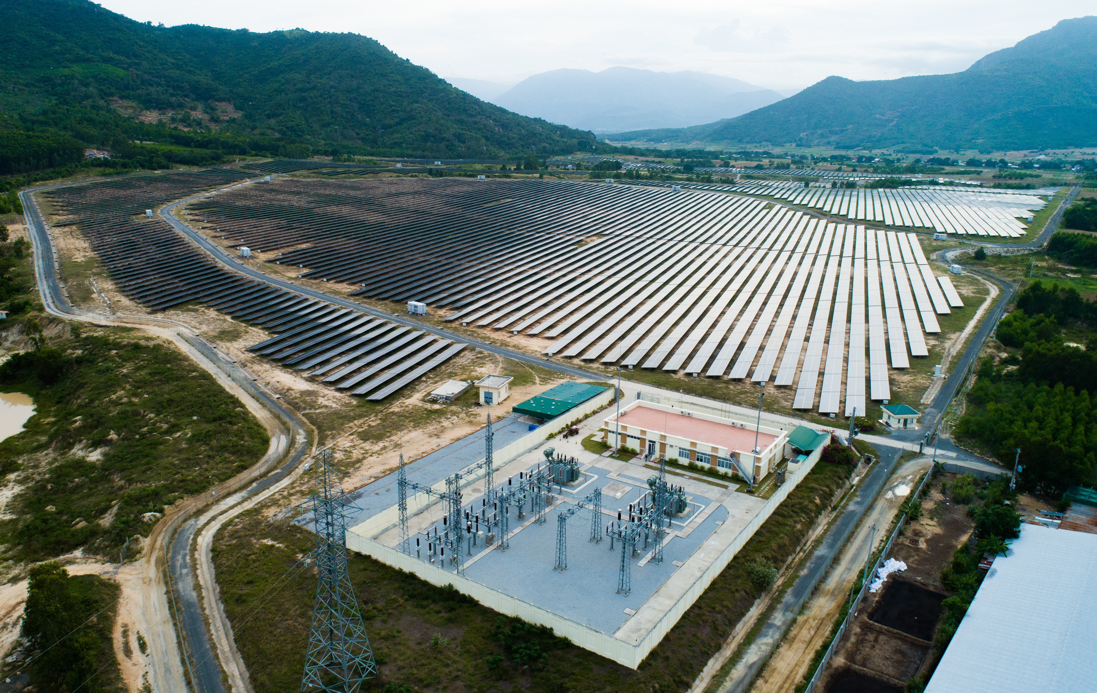 Nhà máy Năng lượng mặt trời AMI Khánh Hòa.