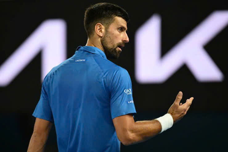Australian Open: Djokovic thể hiện đẳng cấp và bản lĩnh