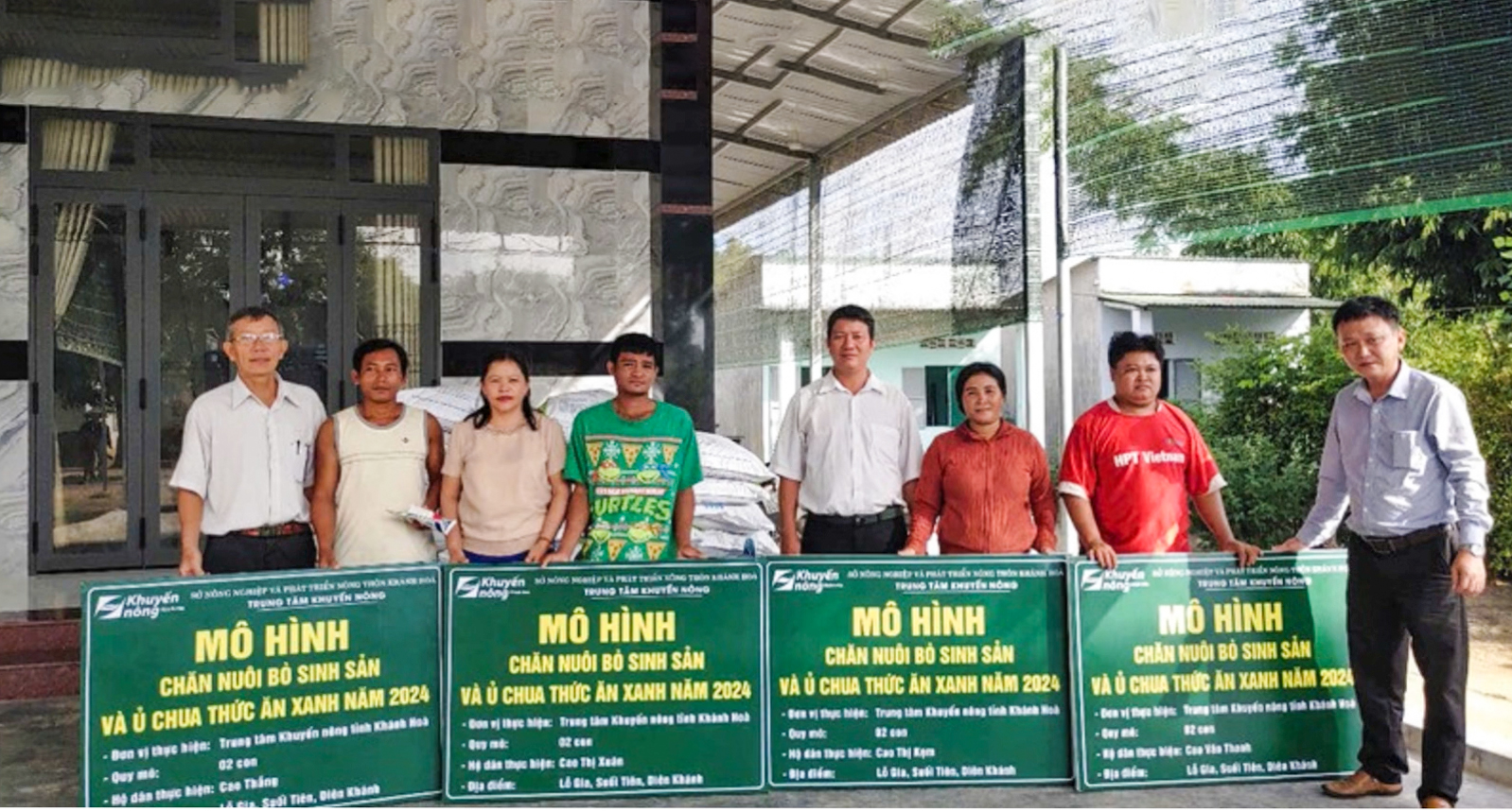 Trung tâm Khuyến nông tỉnh Khánh Hòa: Tập trung các mô hình thích ứng chuyển đổi xanh