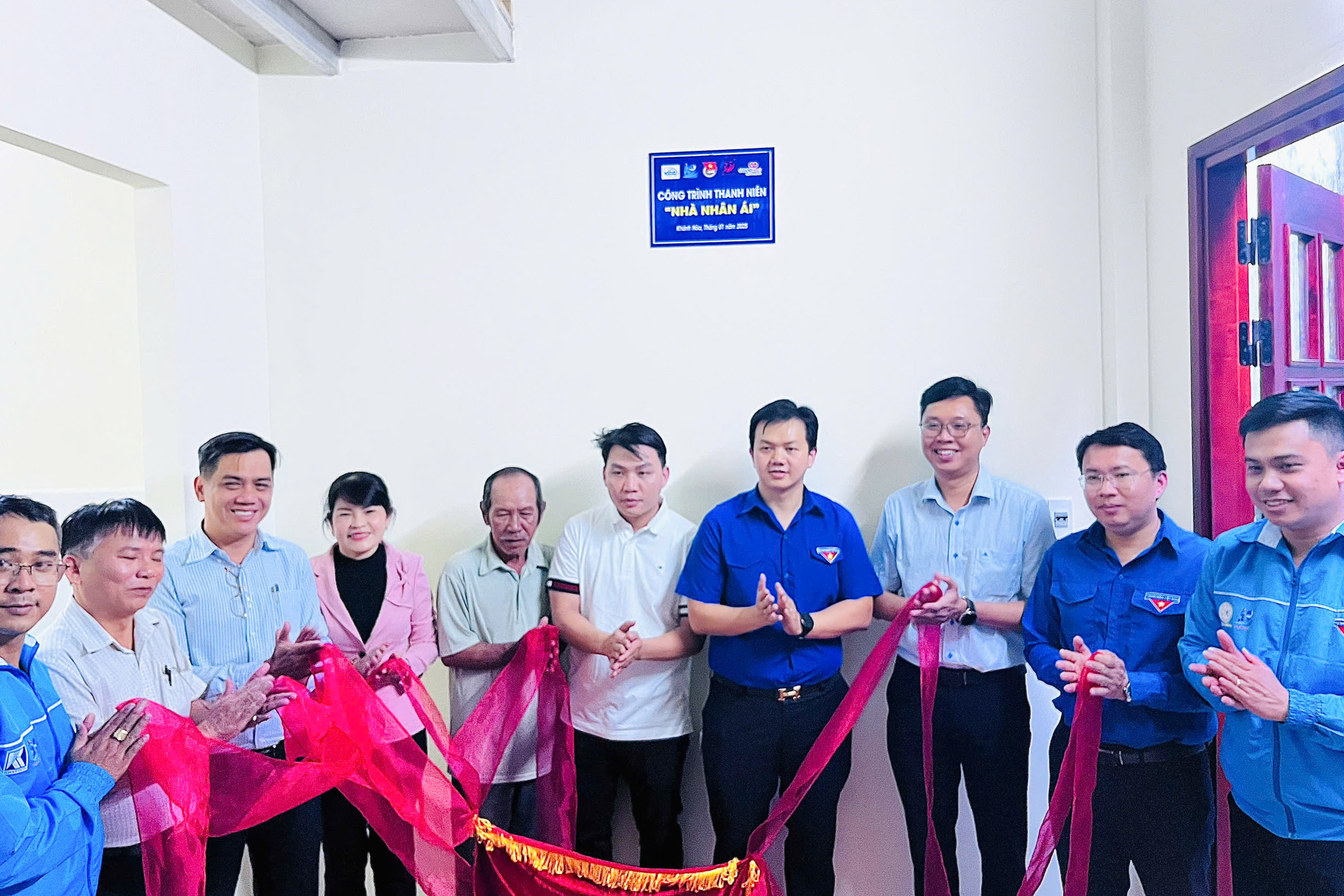 Khánh thành công trình Nhà nhân ái cho hộ dân khó khăn