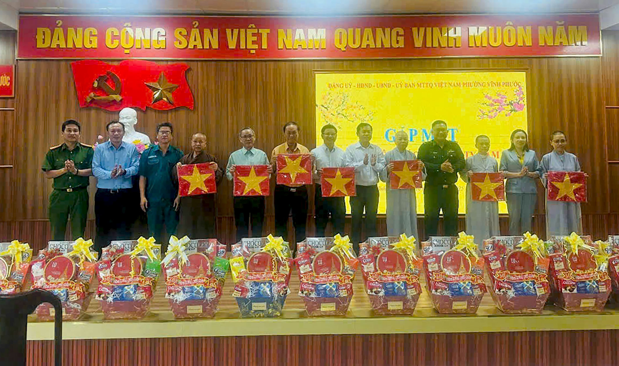 Phường Vĩnh Phước: Gặp mặt các cơ sở tôn giáo nhân dịp Xuân Ất Tỵ 2025