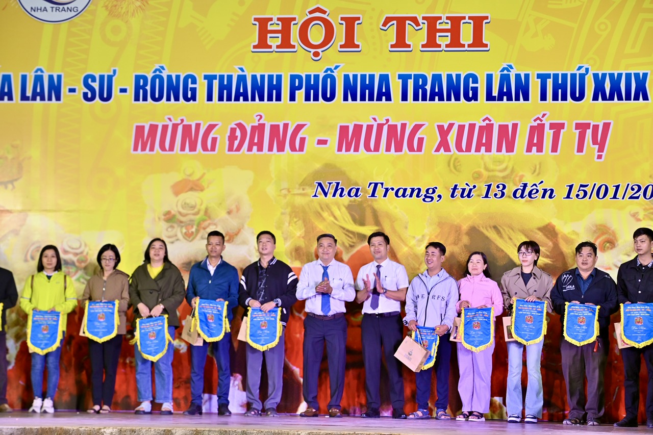 Khai mạc Hội thi Lân - sư - rồng TP. Nha Trang lần thứ 29