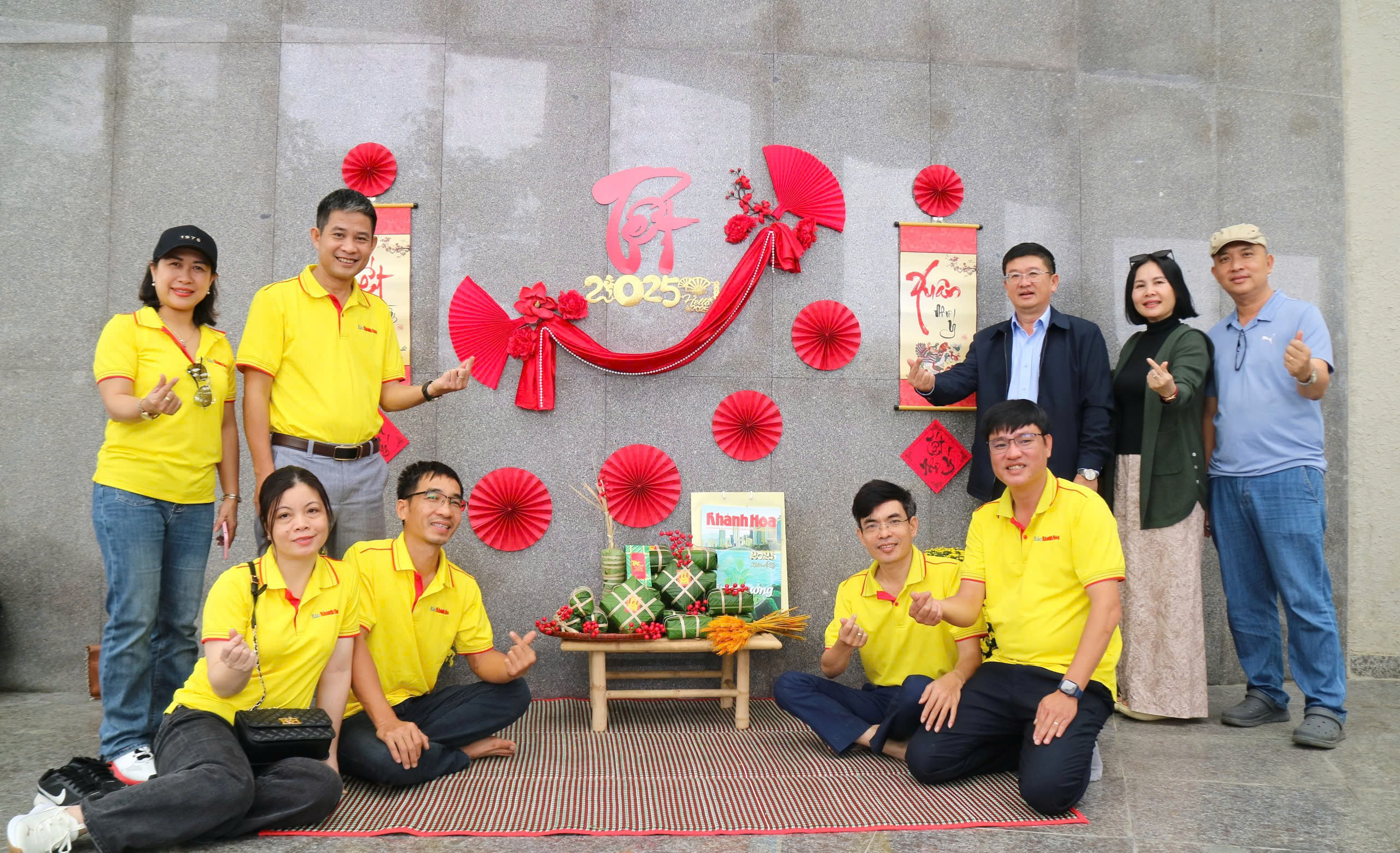 Các phần thi được trang trí đẹp mắt.