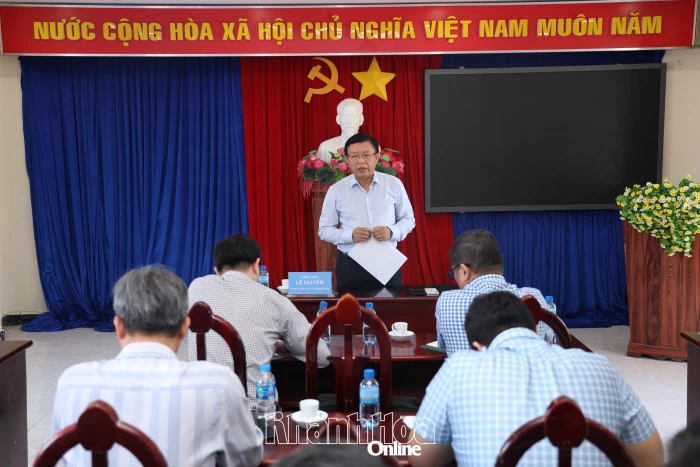 Đẩy nhanh giải phóng mặt bằng Dự án Đường giao thông liên vùng Khánh Sơn - Khánh Vĩnh