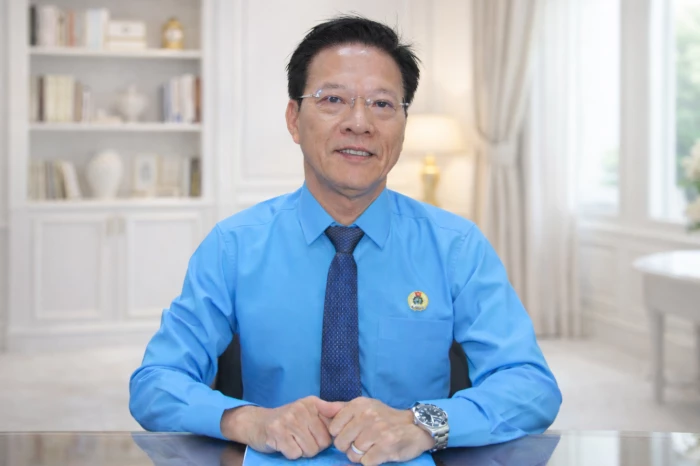 Đồng chí Phan Thanh Liêm - Phó Chủ tịch Ủy ban MTTQ Việt Nam tỉnh, Chủ tịch Liên đoàn Lao động tỉnh: Khẳng định vai trò quan trọng của giai cấp công nhân và tổ chức công đoàn