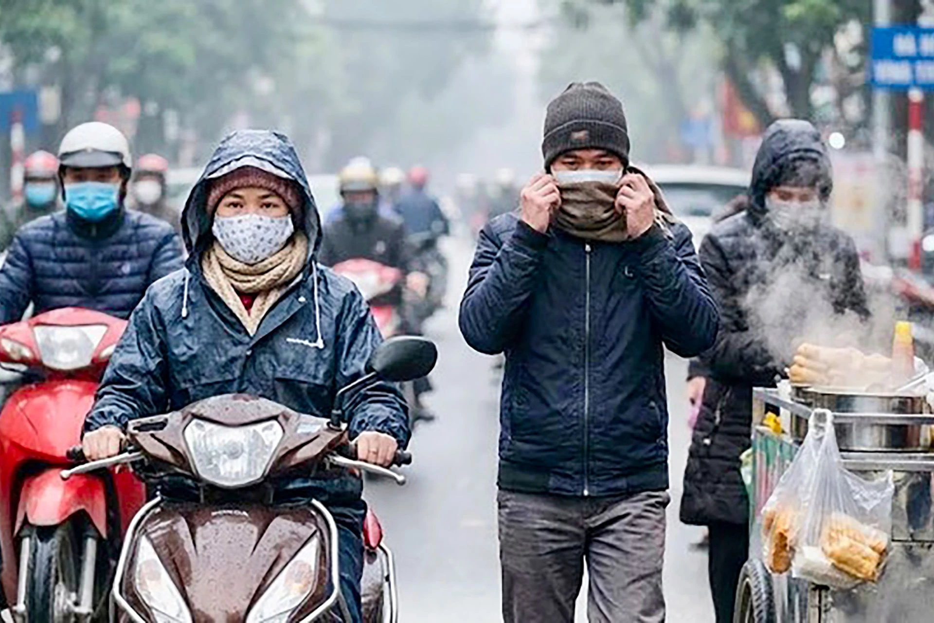 iữ ấm cơ thể để phòng bệnh mùa đông. Ảnh minh họa