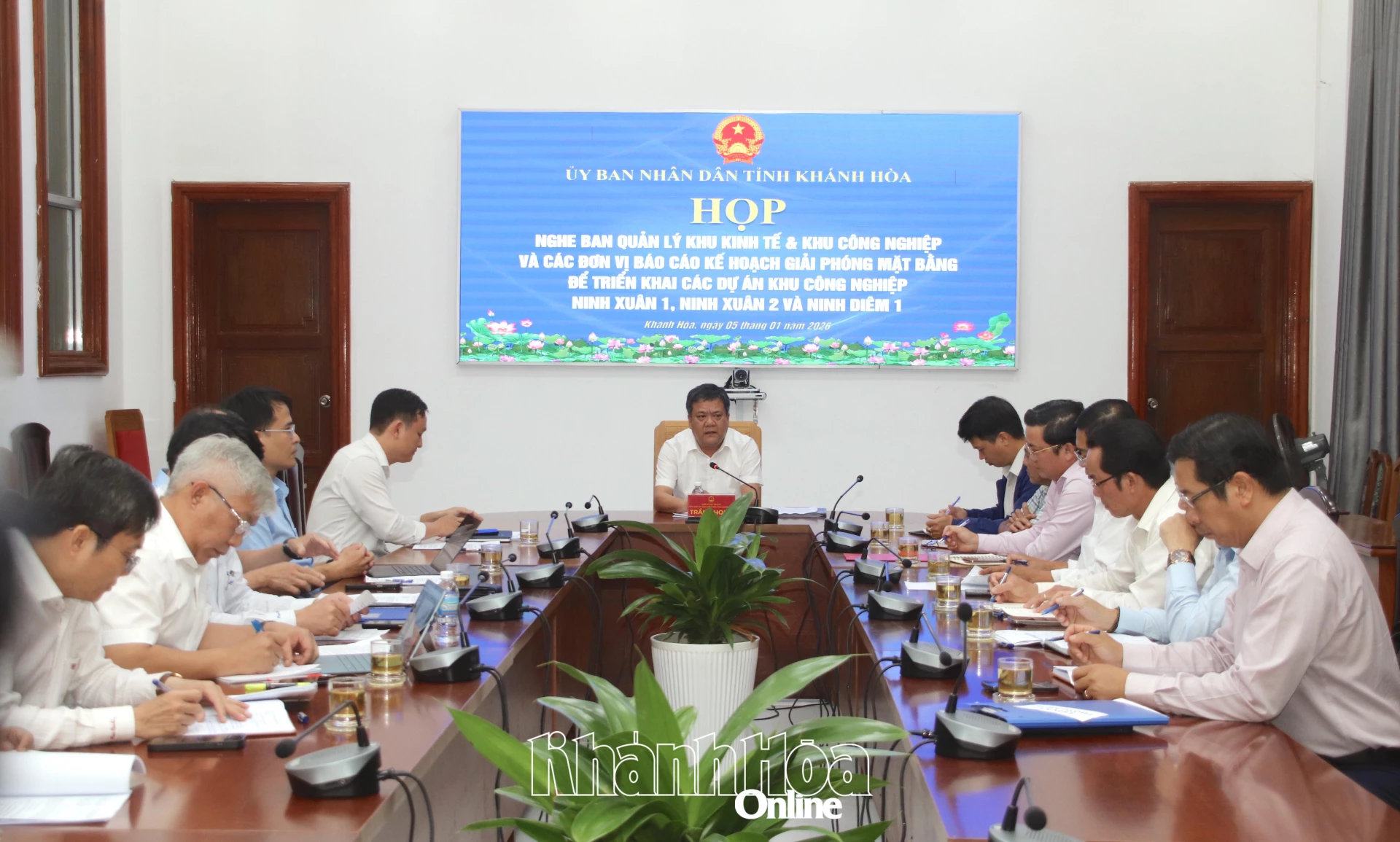 Ready for land clearance to implement 3 industrial zone projects