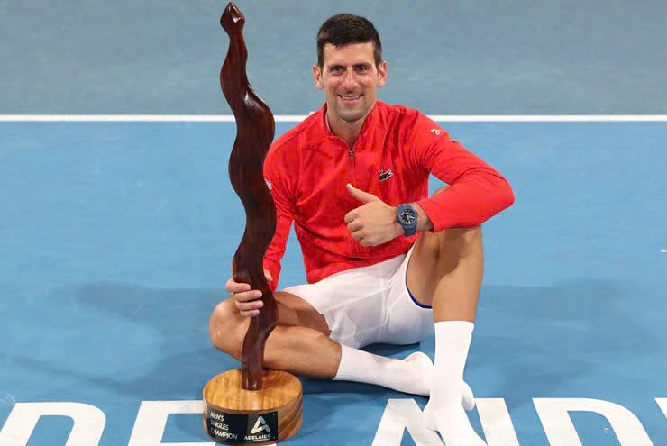 Djokovic từng vô địch Adelaide International