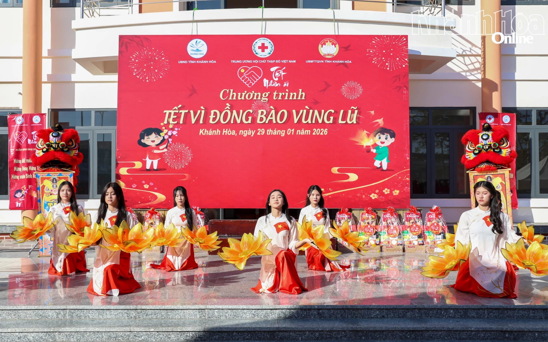 Một tiết mục văn nghệ tại chương trình