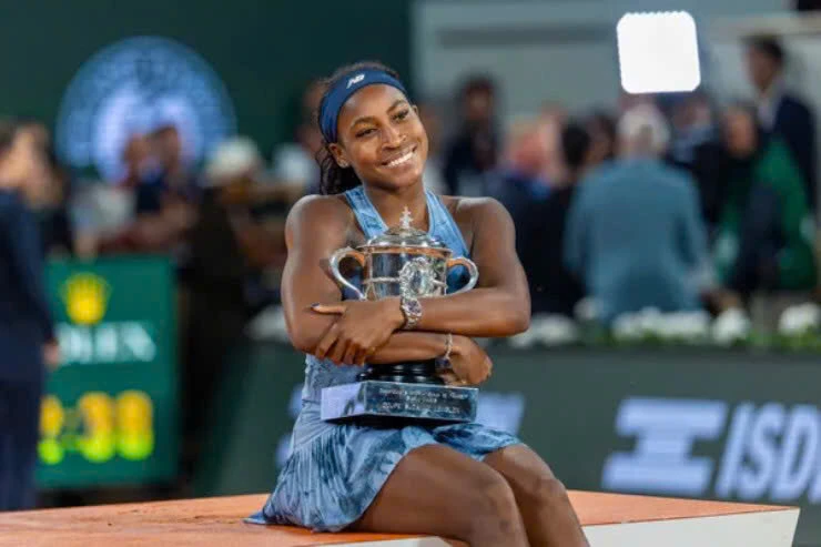 Coco Gauff và khoảnh khắc đánh dấu sự thăng hoa tại Pháp