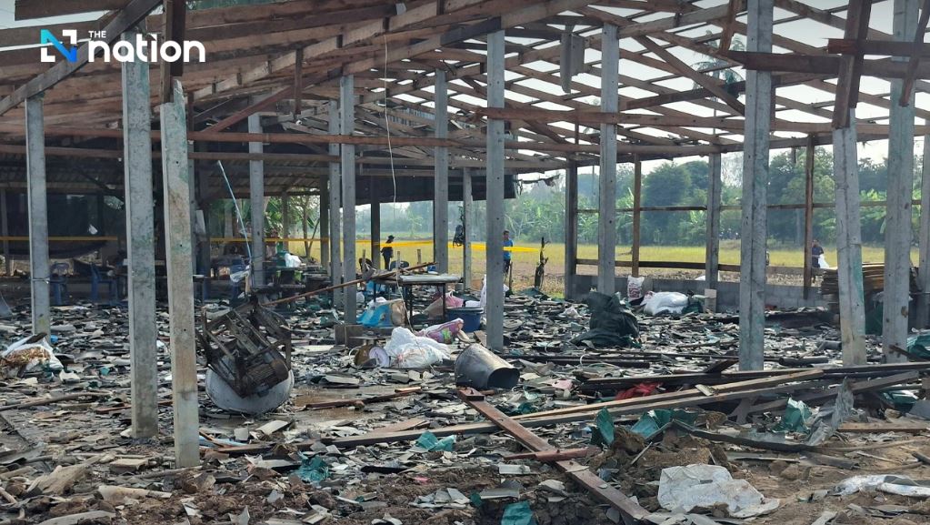 Thái Lan: Nổ nhà máy pháo hoa ở Suphan Buri khiến nhiều người thương vong