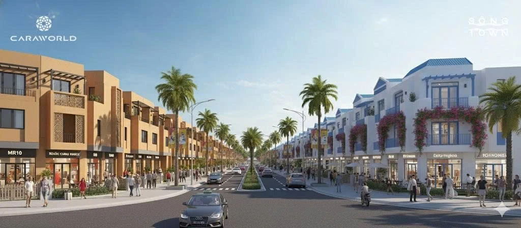 Đại lộ Hồng Ngọc dẫn lối mọi hành trình trải nghiệm tại CaraWorld Cam Ranh.