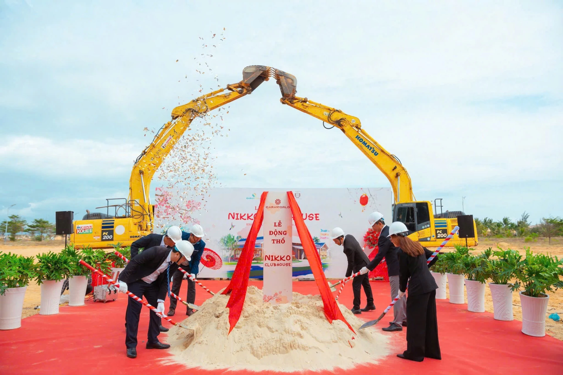 Động thổ Nikko Clubhouse tại phân khu Parasol Premium.