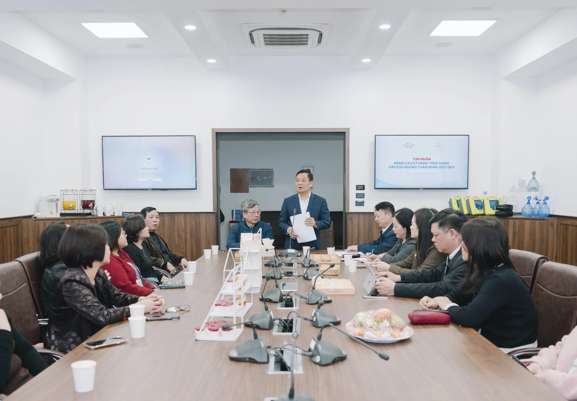 Chương trình tập huấn của Bộ y tế.