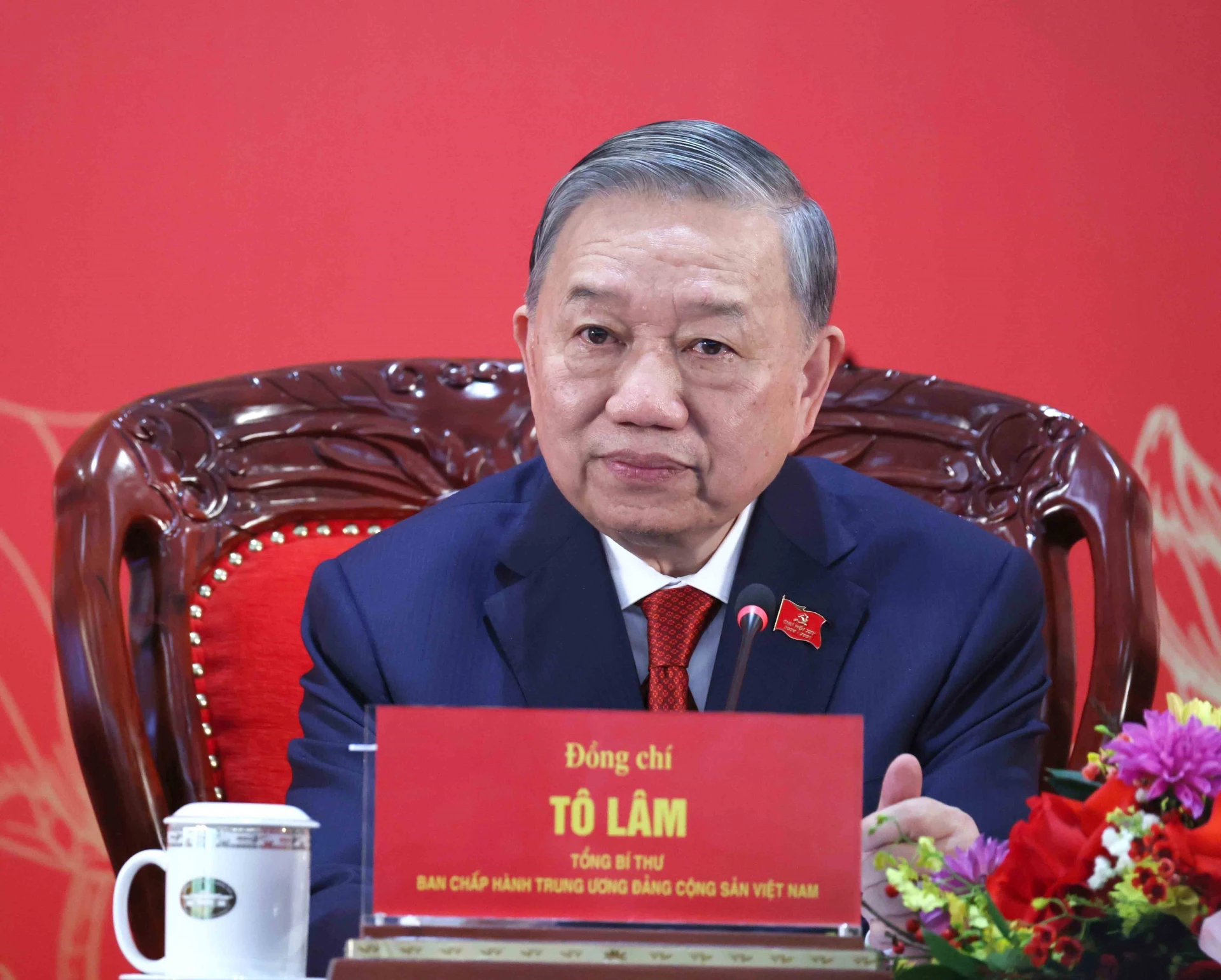 Tổng Bí thư Tô Lâm chủ trì buổi họp báo