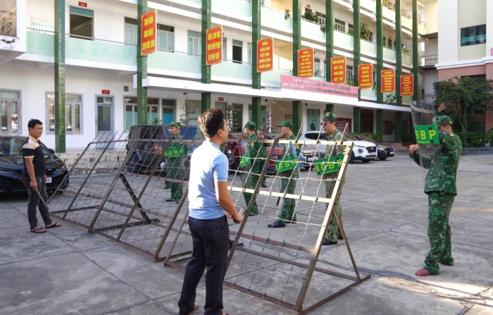 Bộ đội Biên phòng tỉnh Khánh Hòa luyện tập các phương án bảo vệ tuyệt đối an toàn Đại hội lần thứ XIV của Đảng
