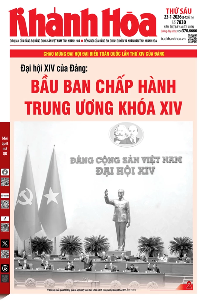 Đọc báo in số 7830 ngày 23/1/2026