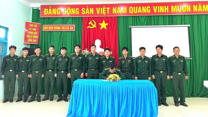 Bộ đội Biên phòng tỉnh Khánh Hòa phát động thi đua chào mừng 60 năm Ngày truyền thống