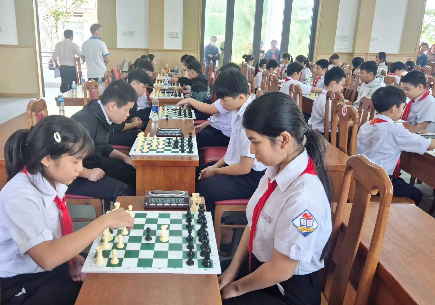 Các vận động viên tham gia thi đấu tại giải.