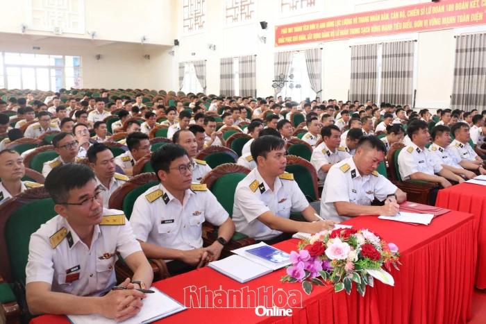 Lữ đoàn 189 Hải quân tập huấn cán bộ đợt 1