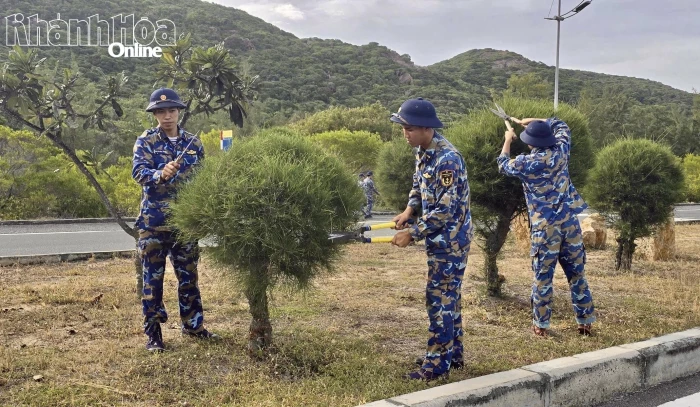 Lữ đoàn 957 tổ chức nhiều hoạt động chào mừng Đại hội XIV của Đảng