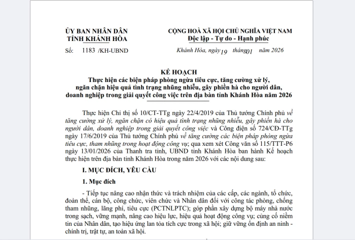 Tăng cường xử lý, ngăn chặn hiệu quả tình trạng nhũng nhiễu, gây phiền hà cho người dân, doanh nghiệp