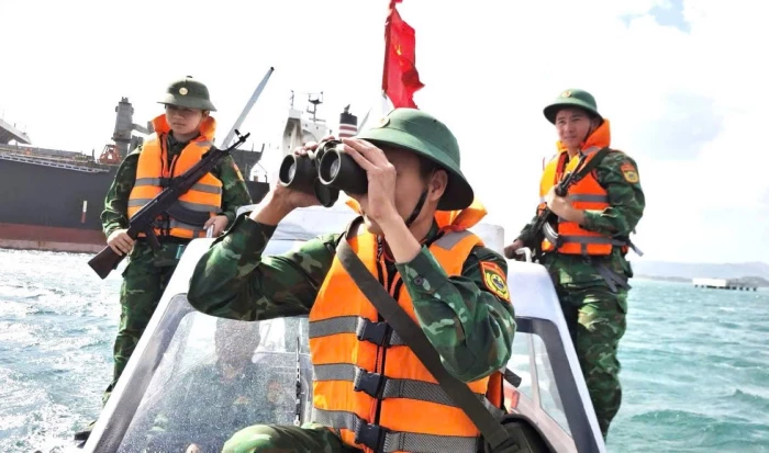 Đồn Biên phòng Đầm Môn tăng cường tuần tra, bảo vệ an toàn Đại hội XIV của Đảng