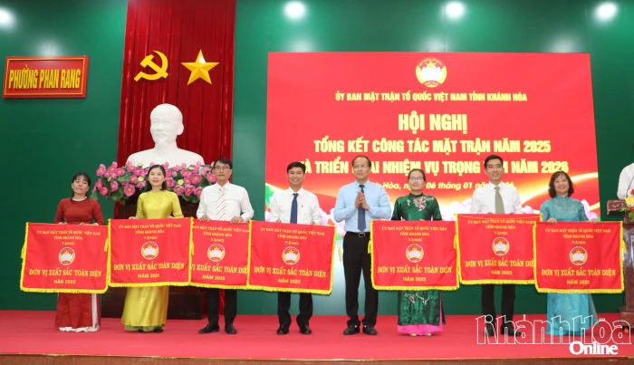 Ủy ban MTTQ Việt Nam tỉnh Khánh Hòa triển khai nhiệm vụ trọng tâm năm 2026