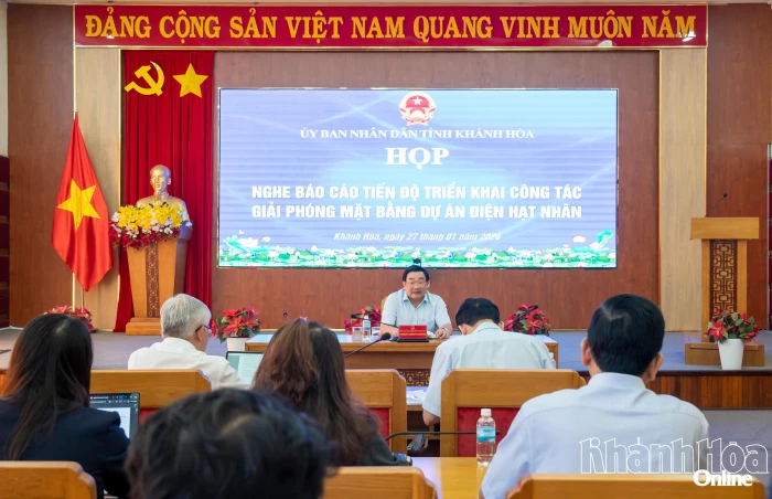 Công tác giải phóng mặt bằng Dự án Nhà máy điện hạt nhân đạt kết quả tích cực