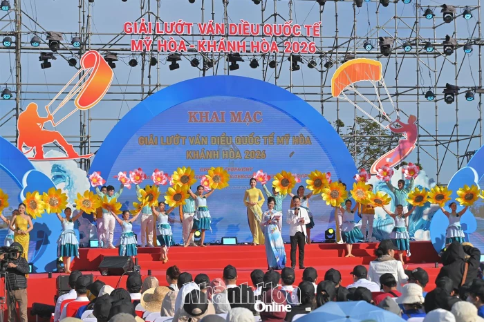 Khai mạc Giải lướt ván diều quốc tế Mỹ Hòa - Khánh Hòa 2026