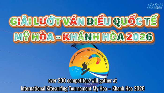 VIDEO: Trailer Giải lướt ván diều quốc tế Mỹ Hòa - Khánh Hòa 2026