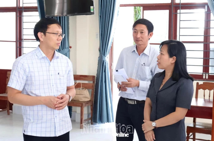 Phó Chủ tịch UBND tỉnh Nguyễn Thanh Hà kiểm tra thực tế tại xã Bác Ái Tây và Bác Ái Đông