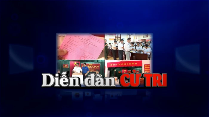 Diễn đàn cử tri: Cử tri mong muốn nâng cấp hệ thống thủy lợi phục vụ sản xuất