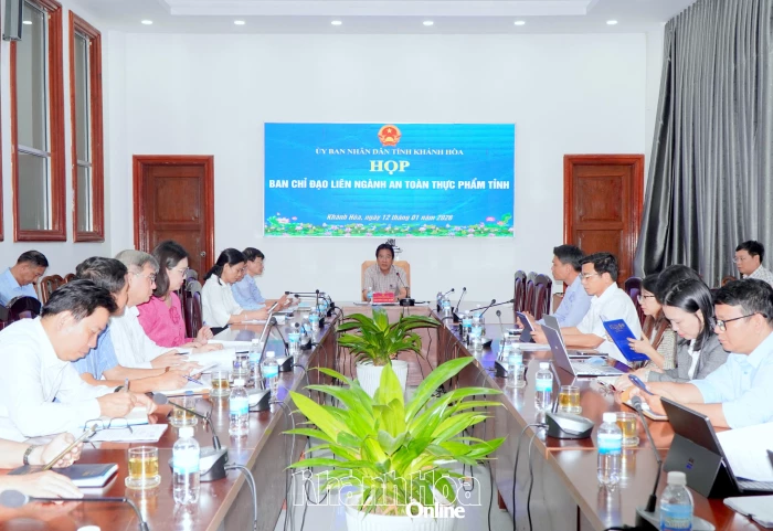 Năm 2025, toàn tỉnh tổ chức 447 đoàn thanh tra, kiểm tra về an toàn thực phẩm