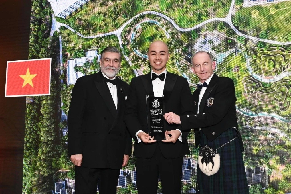 JW Marriott Cam Ranh Bay Resort & Spa nhận giải Dự án nghỉ dưỡng quốc tế xuất sắc nhất tại International Property Awards