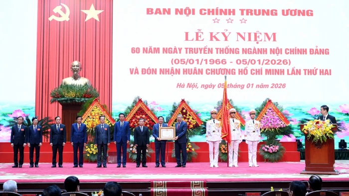 Kỷ niệm 60 năm Ngày truyền thống ngành Nội chính Đảng