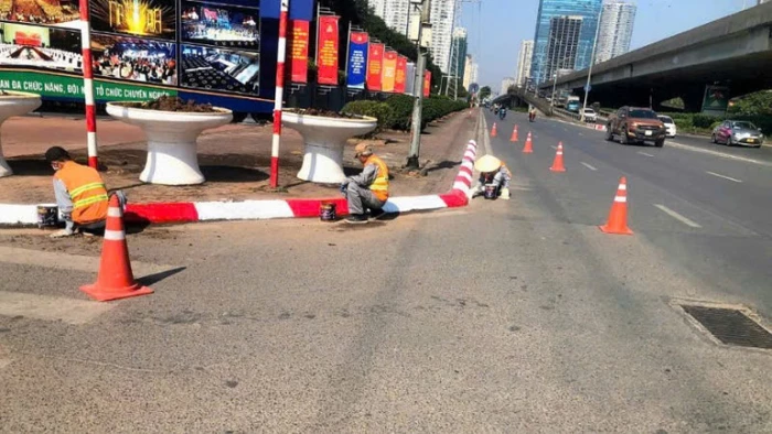 Hà Nội chỉnh trang đồng bộ hạ tầng giao thông phục vụ Đại hội Đảng XIV