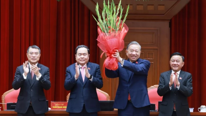 Điện, thư chúc mừng Tổng Bí thư Ban Chấp hành Trung ương Đảng Cộng sản Việt Nam khóa XIV Tô Lâm