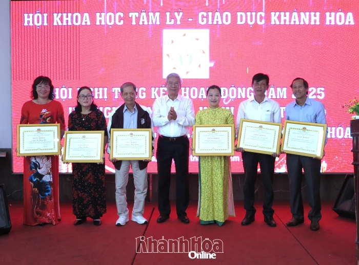 Hội Khoa học Tâm lý - Giáo dục tỉnh Khánh Hòa triển khai nhiệm vụ năm 2026