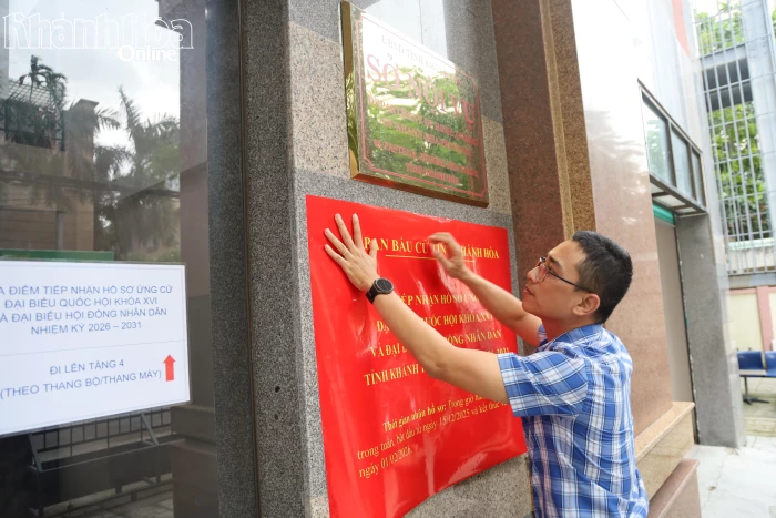 Toàn tỉnh có 1.075 khu vực bỏ phiếu đã được phê chuẩn