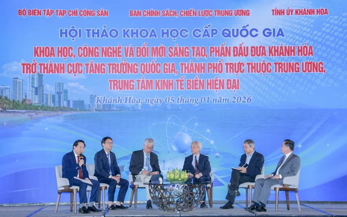 Hội thảo khoa học cấp quốc gia về khoa học, công nghệ và đổi mới sáng tạo: Hiến kế để đột phá khoa học, công nghệ, đổi mới sáng tạo