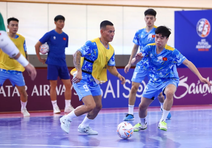 Đội tuyển futsal Việt Nam gặp Kuwait ở trận ra quân Vòng chung kết giải futsal châu Á 2026