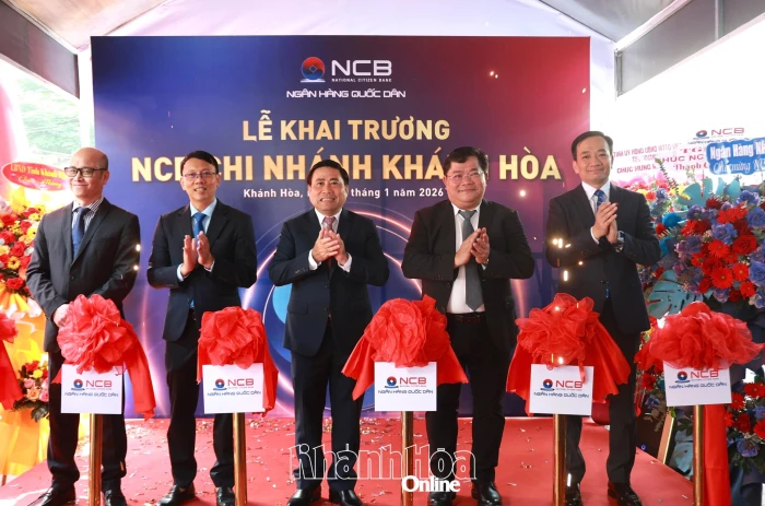 Ngân hàng Thương mại Cổ phần Quốc Dân khai trương chi nhánh tại Khánh Hòa