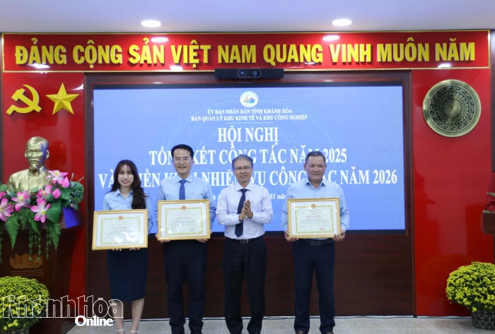 Ban Quản lý Khu kinh tế và Khu công nghiệp tỉnh Khánh Hòa phấn đấu thu hút vốn đầu tư hơn 128 nghìn tỷ đồng năm 2026