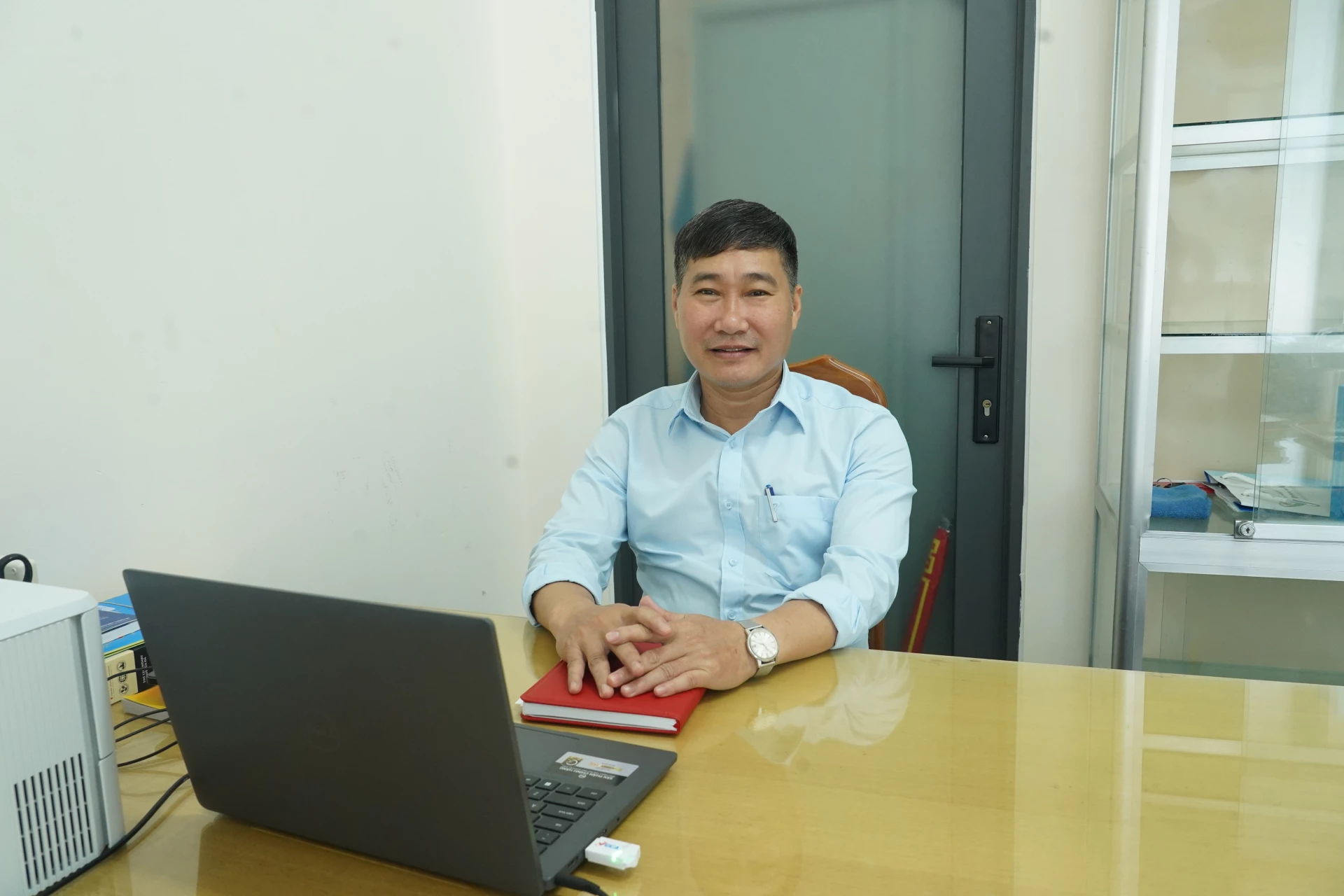 Ông Nguyễn Hùng Vĩ – Phó Chi cục trưởng Chi cục Quản lý thị trường tỉnh.