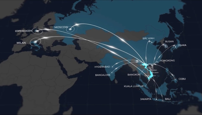 2025 - năm mở rộng đường bay quốc tế 'chưa từng có' của Vietnam Airlines