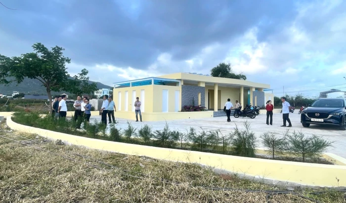 Nghiệm thu công trình Bãi tắm số 4 tại phường Cam Ranh