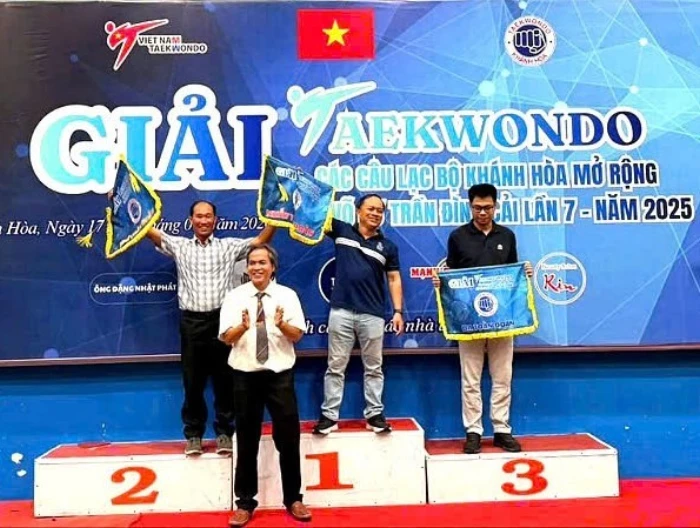 Bế mạc Giải Taekwondo các câu lạc bộ Khánh Hòa mở rộng