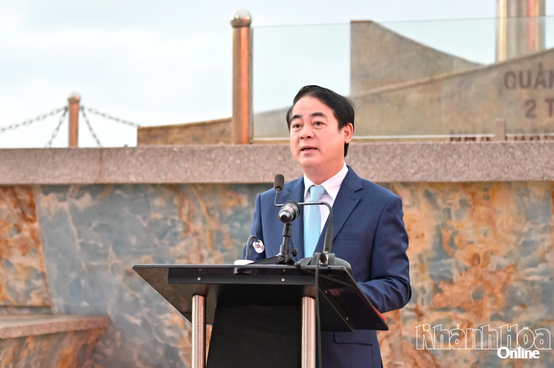 Bí thư Tỉnh ủy Nghiêm Xuân Thành phát biểu.