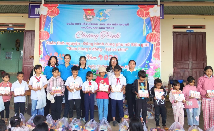 Chương trình “Xuân tình nguyện – Đồng hành cùng phụ nữ biên cương” tại xã Bắc Khánh Vĩnh